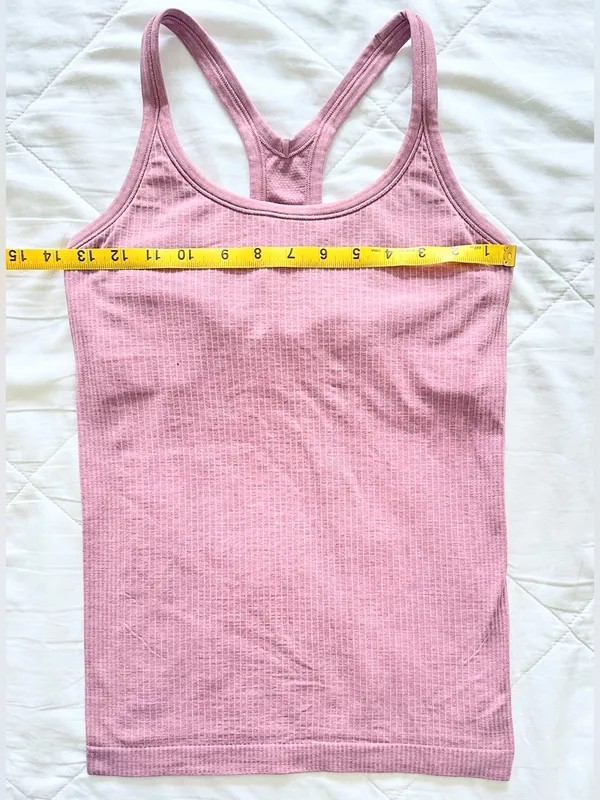 Lululemon Ebb To Street Tank – Moss Rose – 6 - Image 9