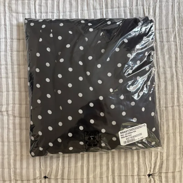 NEW NWT Runaway the label Malika maxi Dress in black polka dot - Image 7