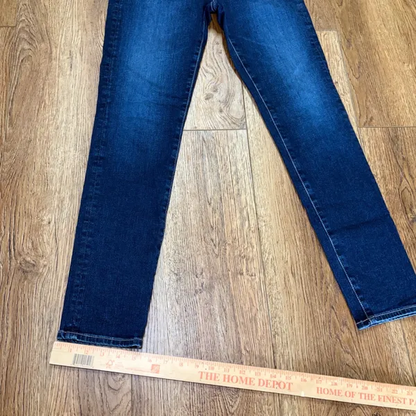 AG Adriano Goldschmied B-Type 02 Cigarette Jeans Dark Indigo 28x29 Slim Leg - Image 8