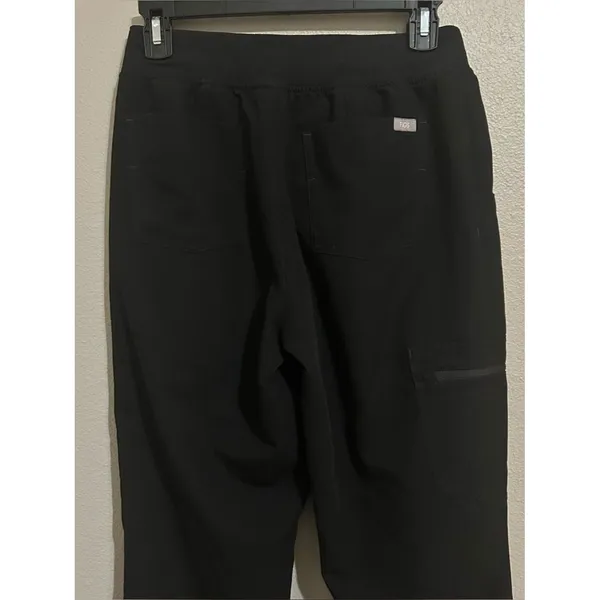 FIGS Zamora Black Multi Pocket Drawstring Jogger Scrub Pants Women’s Size Small - Image 7