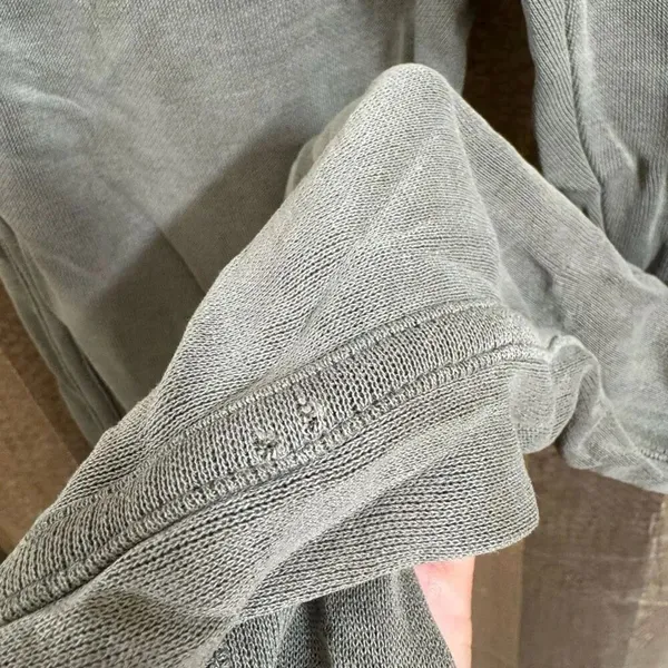 Free People Movement Back Into It Tapered Modal Olive Green Pants M - Image 8