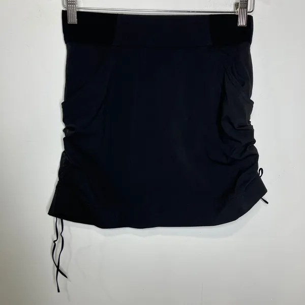 Columbia all‎ seasons ruched skort skirt black womens size small activewear - Image 2