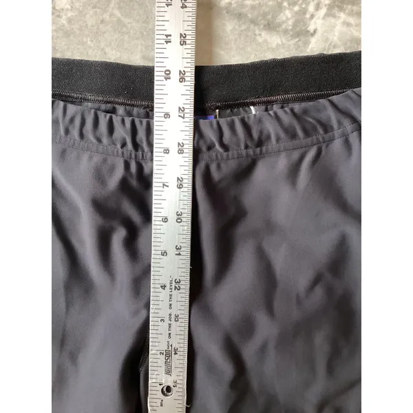 Patagonia Womens Gray Tapered Hiking Athletic Pants Sz M Drawstring Zip Pockets - Image 4