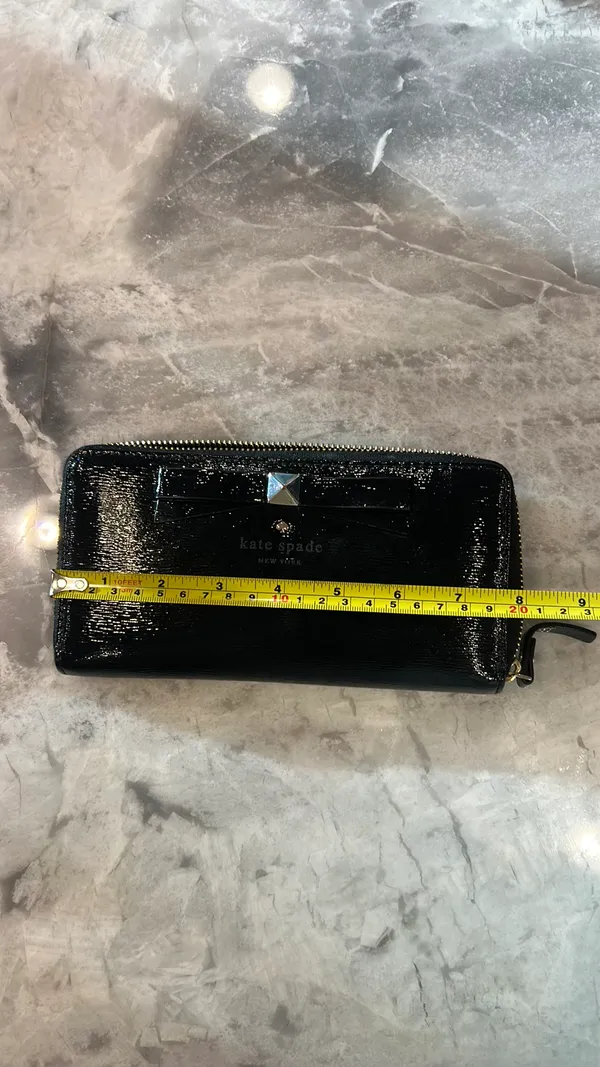 Kate Spade Wallet Leather Black - Image 4
