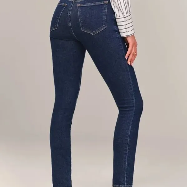 Abercrombie & Fitch The‎ Skinny High Rise Jeans - 30/10 Short - Image 5