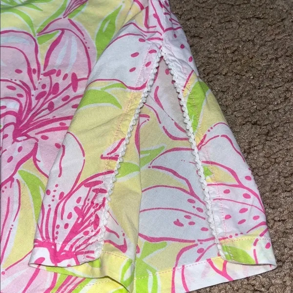 Lilly Pulitzer Vintage VTG Y2K Floral Slip Dress‎ Sundress Medium - Image 5