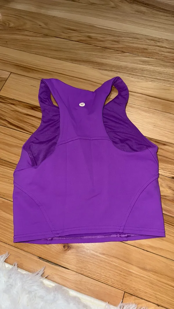 Lululemon Racerback Tank Purple - Image 2