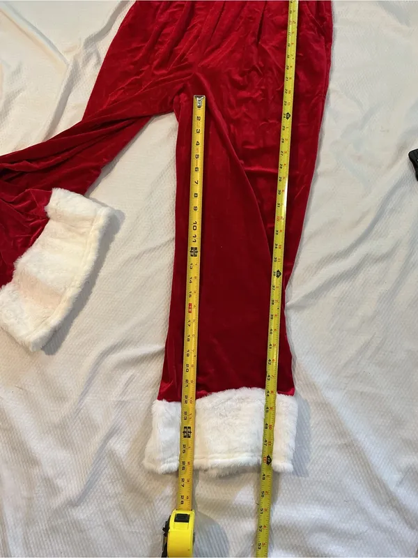 love on a hanger Red Sequin Sweetheart Bust Holiday Jumpsuit - Image 4