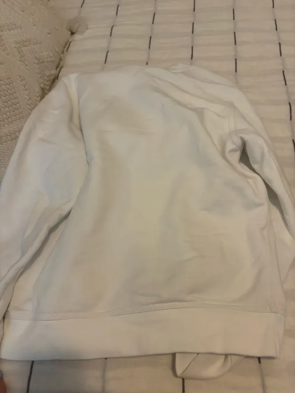 White Nike Hoodie - Image 2