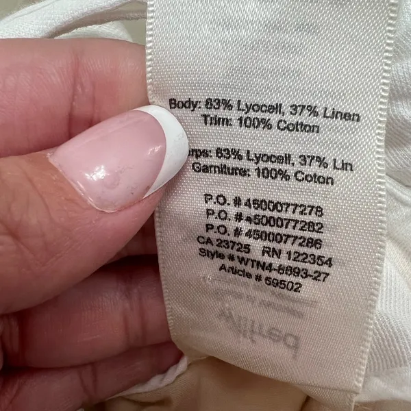 Aritzia Wilfred White Brax Jumpsuit (Size 0) - Image 9