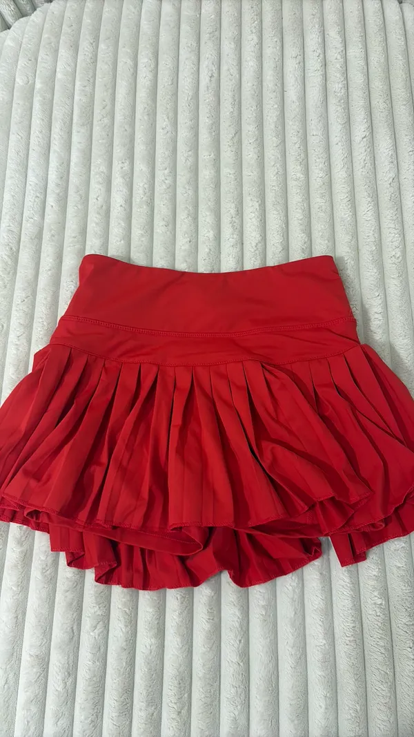 Gold Hinge Red Skirt - Image 4