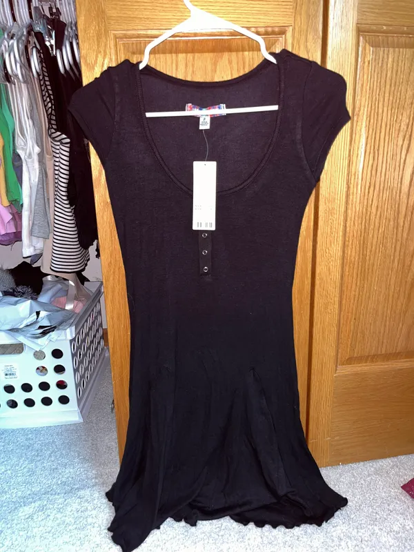 Urban Outfitters Black Dress - Image 3