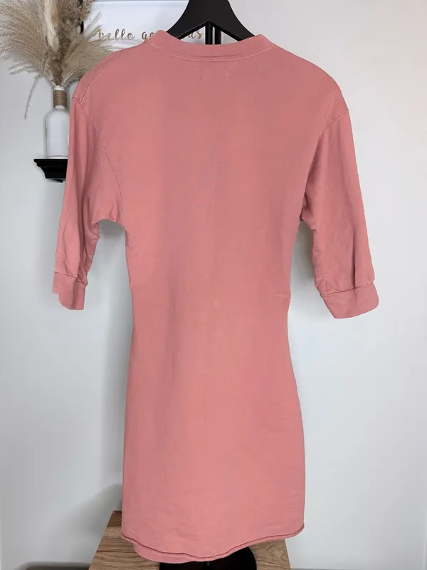 Lovers + Friends Dress Mini Rose Pink Mauve Dusty Small - Image 3