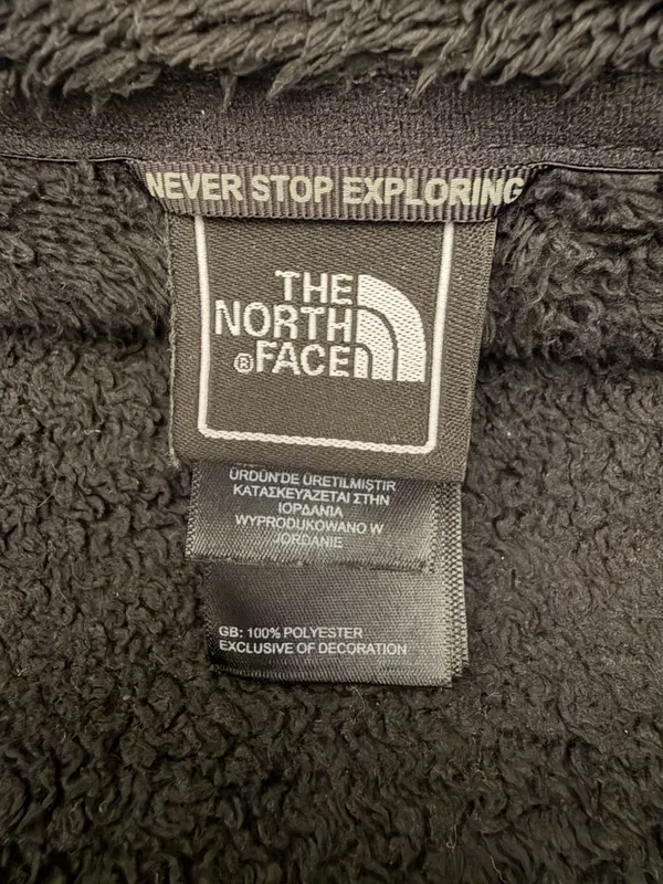 The North Face Black Osito High Pile Fleece Full Zip Jacket Medium - Image 11