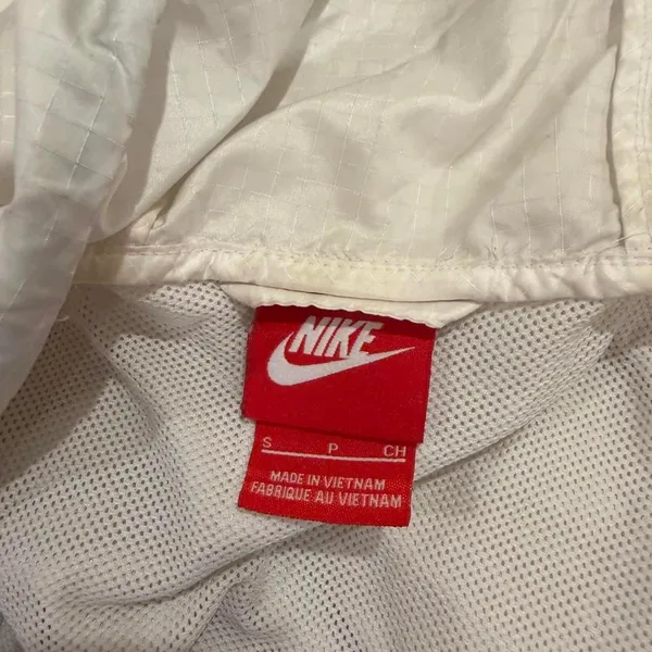 Nike Women's Black and White Jacket - Image 5