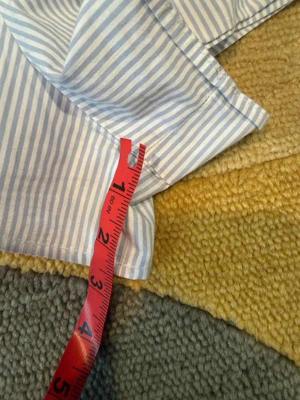 Like-New Hollister Co. Sleep Pajama Blue White Stripe Boxer Shorts Women’s Small - Image 3
