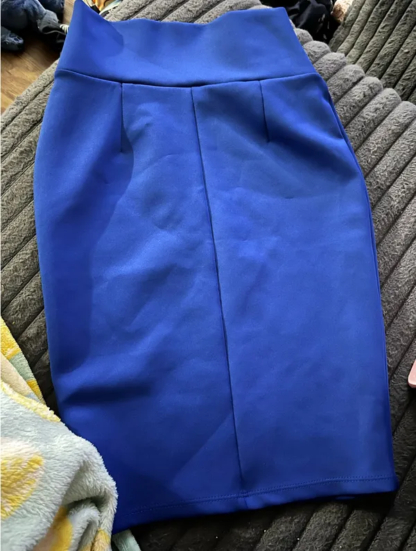 Silhouette NYC blue pencil skirt - Image 2