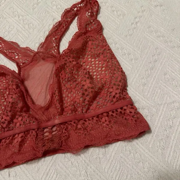Victoria’s Secret Pink Lace Racer back Bralette Women’s Sz M Medium NWOT - Image 3
