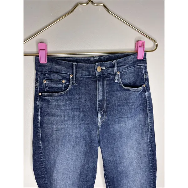 Mother High Waisted Looker Ankle‎ Fray in On the Edge Sz 25 - Image 2