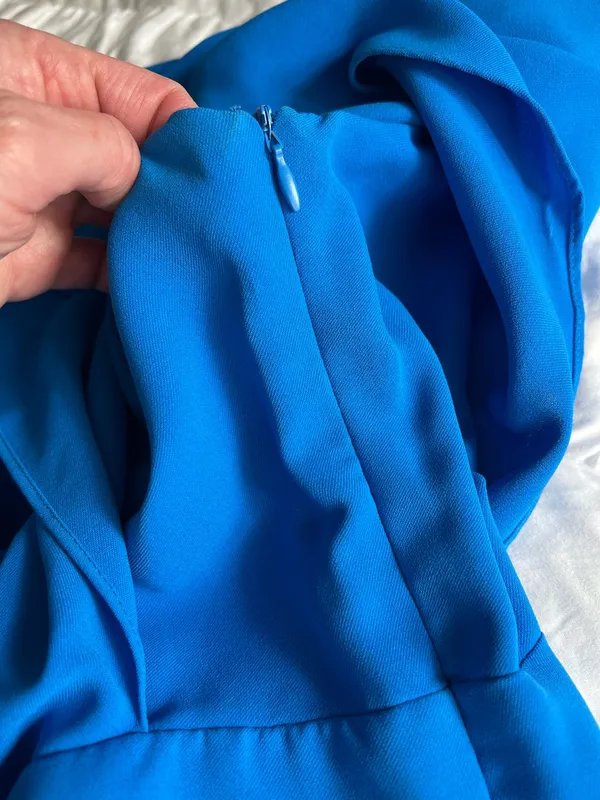 DO+BE Blue One-Shoulder Dress - Image 5