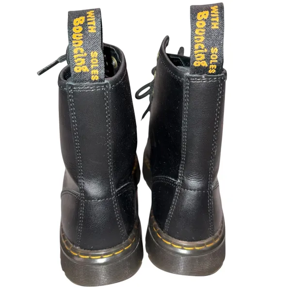 Dr. Martens Black Leather Lavala Combat Boots 5  - Image 4