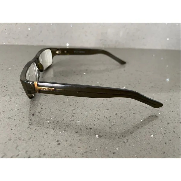 Gucci GG 1444 988 Brown Rectangular Eyeglasses Frames ONLY 130 Full Rim Italy - Image 3