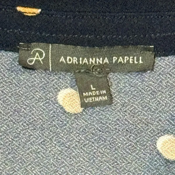 Adrianna Papell Sleeveless Top, sz Large - Image 3