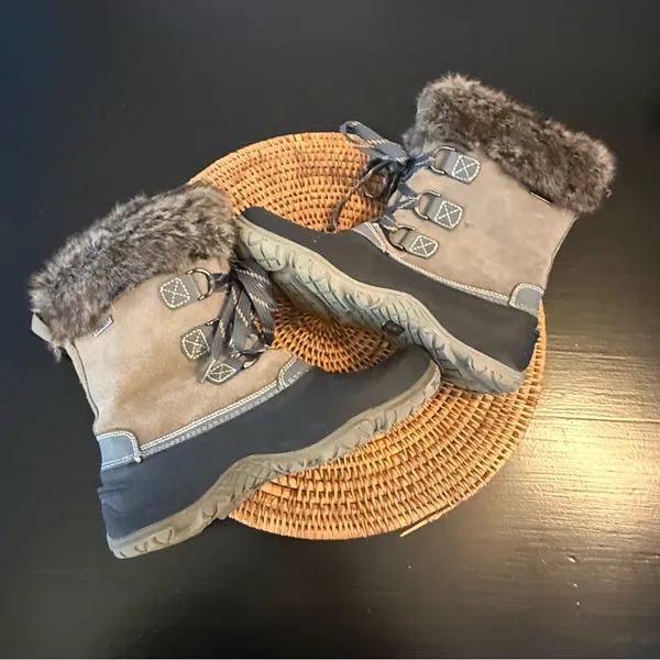 Faux Fur Trim Winter Boots‎ - Image 6