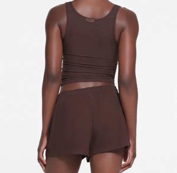 SKIMS SOFT LOUNGE LOOSE SHORTS 'PHOENIX' - Image 8