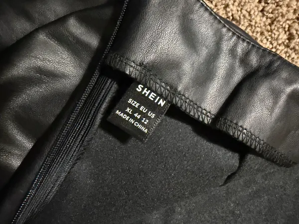 SHEIN Leather Skirt  - Image 3
