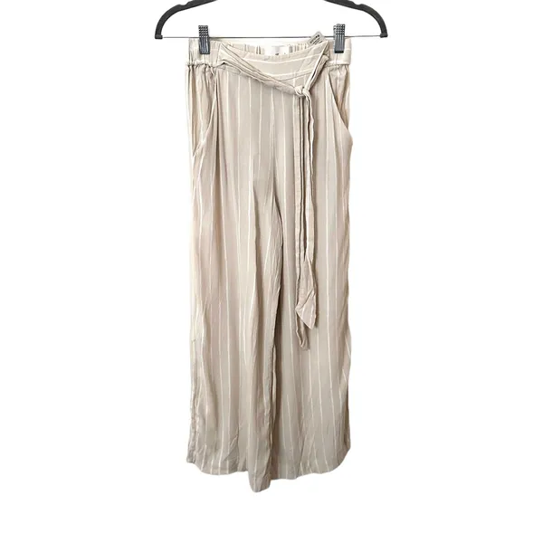 ARITZIA Wilfred Faun Cropped Wide Leg Pant Sz XS‎ - Image 3