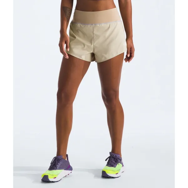 The North Face Women's Summer Light Shorts 2.5" Gravel Khaki Stone NWT Large - Image 3