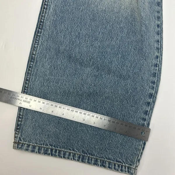 REVICE new with tags Baggy, Straight Leg Jeans in Faded Blue Wash - Image 10