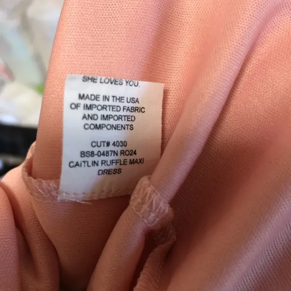 NWT Show Me Your Mumu Caitlin rosebud pink maxi dress LARGE - Image 7