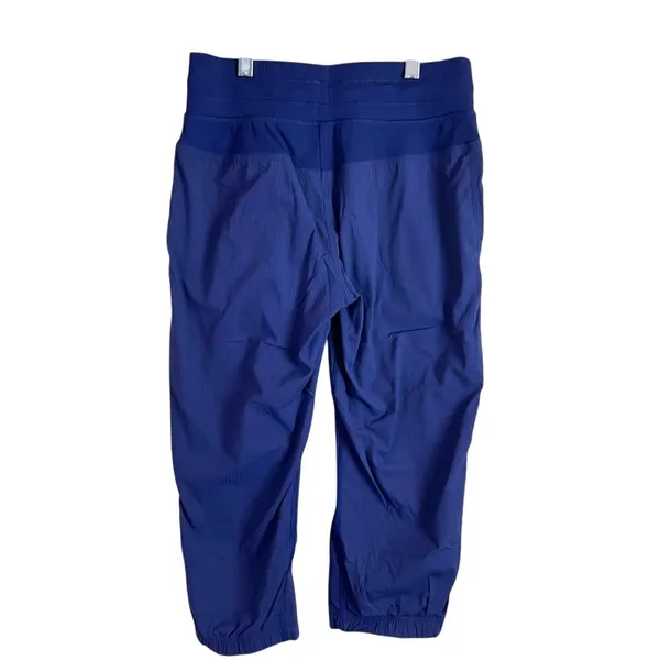 Lululemon Dance Studio Crop Jogger Pants Blue Size 4 Drawstring Waist - Image 2