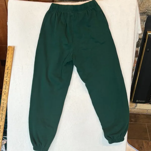 Garage Deep Green Joggers - Image 4