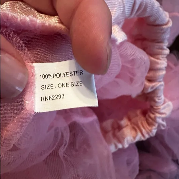 Leg Avenue Pink Fluffy Tulle - Image 3