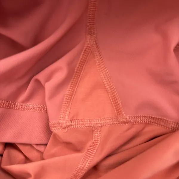 Lululemon Hotty Hot Skirt Skort High Rise Raspberry Cream Pink Women's 8 Tall - Image 5
