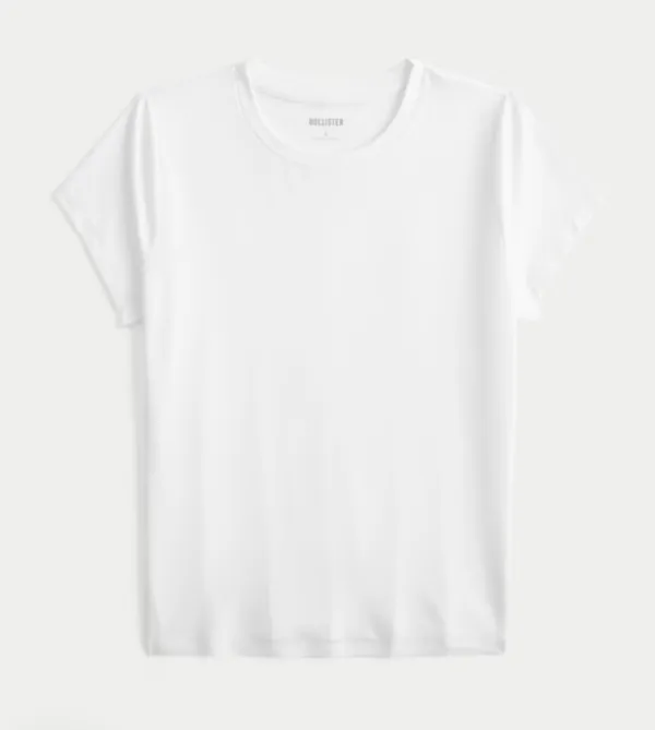 Hollister Smooth Seamless Fabric Crew Baby Tee - Image 3
