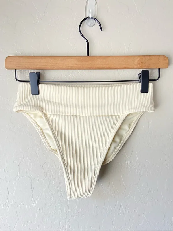 Montce ribbed bikini set cream medium READ description - Image 6