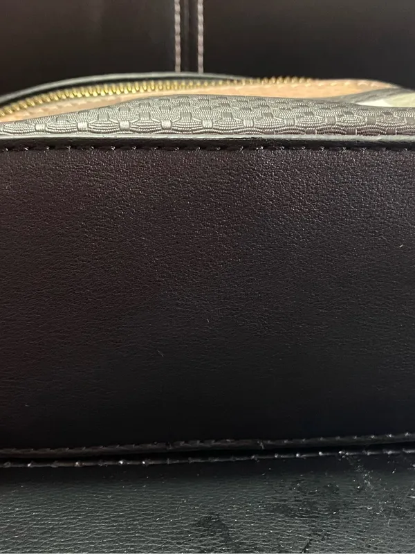 Unbranded Black Crossbody Bag with Striped Accent and Tassel Detail - Image 4