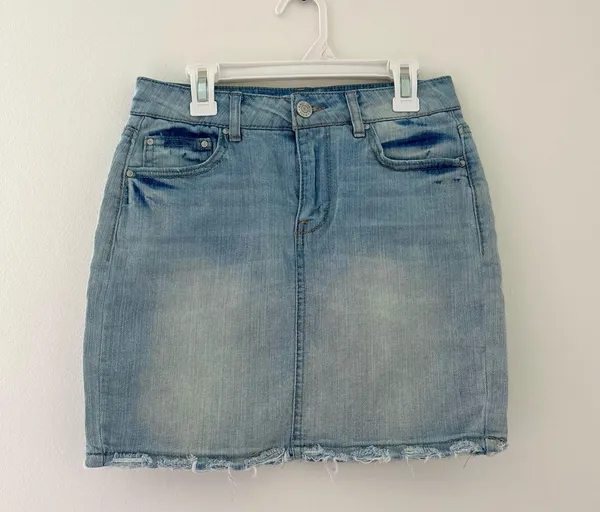 Almost Famous denim mini skirt - Image 2