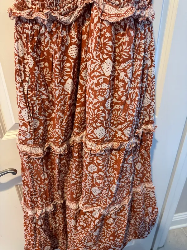 CLEOBELLA Frida Anila Block Print Midi Dress | S - Image 5