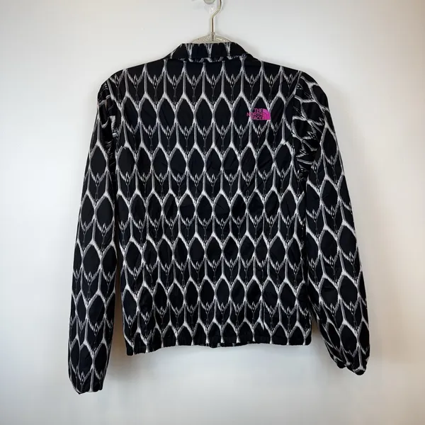 The North Face Windbreaker Jacket Sz‎ Small Full Zip Lightweight Python Graphic - Image 14