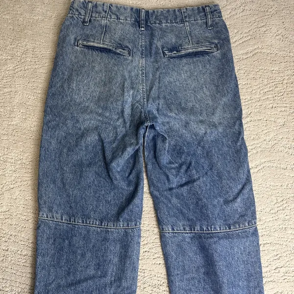 Women's We The Free Size‎ 25 Rory Slim Straight Jeans Button Cuffed Hem - Image 7