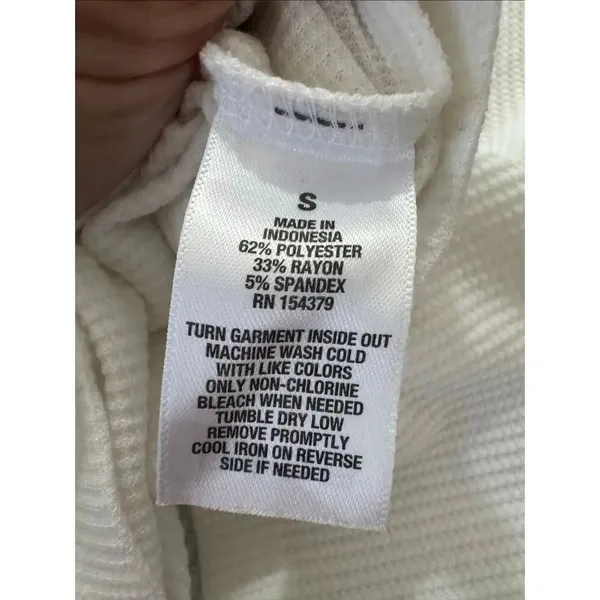Aeropostale Bow High-Neck Cropped Graphic Waffle Tank - Image 4