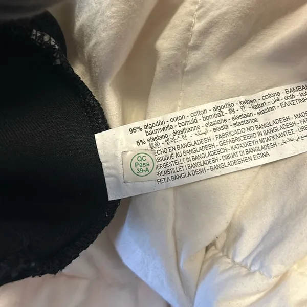 NWT Zara Black Cropped Top‎ Size Small - Image 6