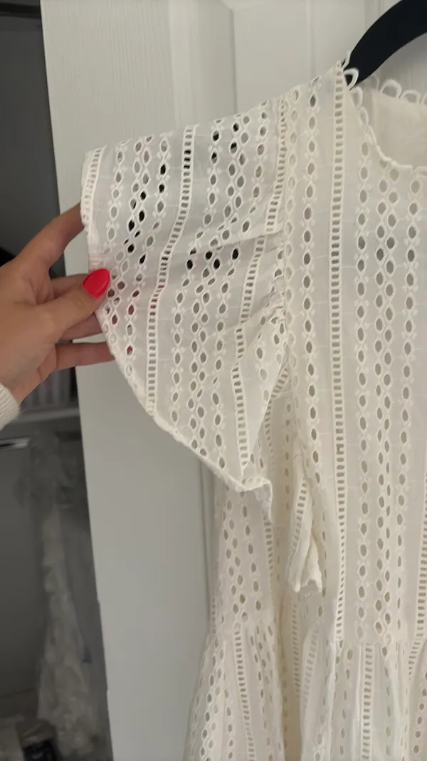 CROSBY by Mollie Burch White sundress - Image 3