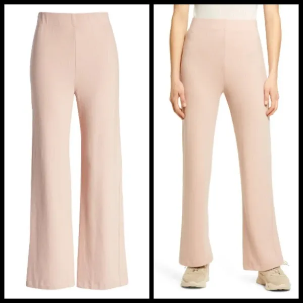 💕REFORMATION💕 Cirrus Crop Straight Leg Knit Pants Medium M NWT - Image 4