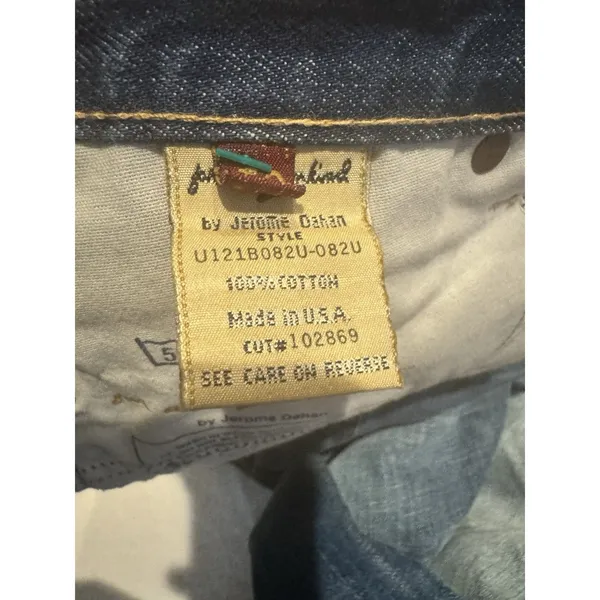 7 For All Mankind Dojo Crop Denim Jeans Women's Sz 30 U121B082U-082U Made In USA - Image 16